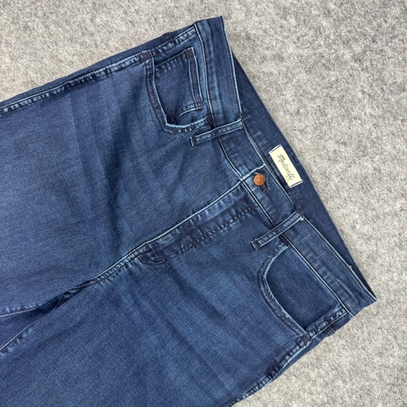 Madewell Roadtripper Stovepipe Jeans Dark Wash Size 31 - Picture 1 of 13